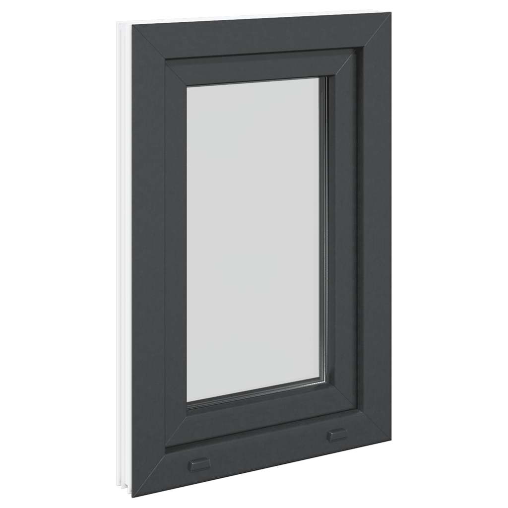 Kellerfenster RISOR 50x75 cm Drehkipp DIN Links Anthrazit