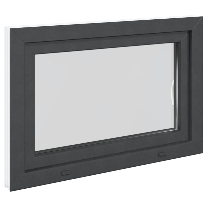 Kellerfenster RISOR 60x80 cm Dreh Kipp DIN Rechts Anthrazit