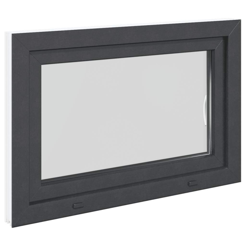 Kellerfenster RISOR 60x90 cm Dreh Kipp DIN Rechts Anthrazit