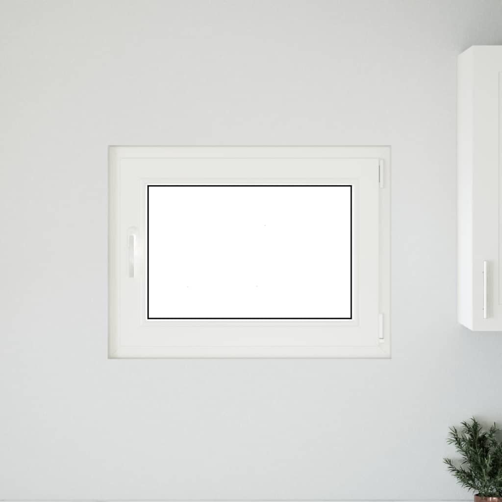 Kellerfenster RISOR 80x50 cm Drehkipp DIN Rechts Anthrazit