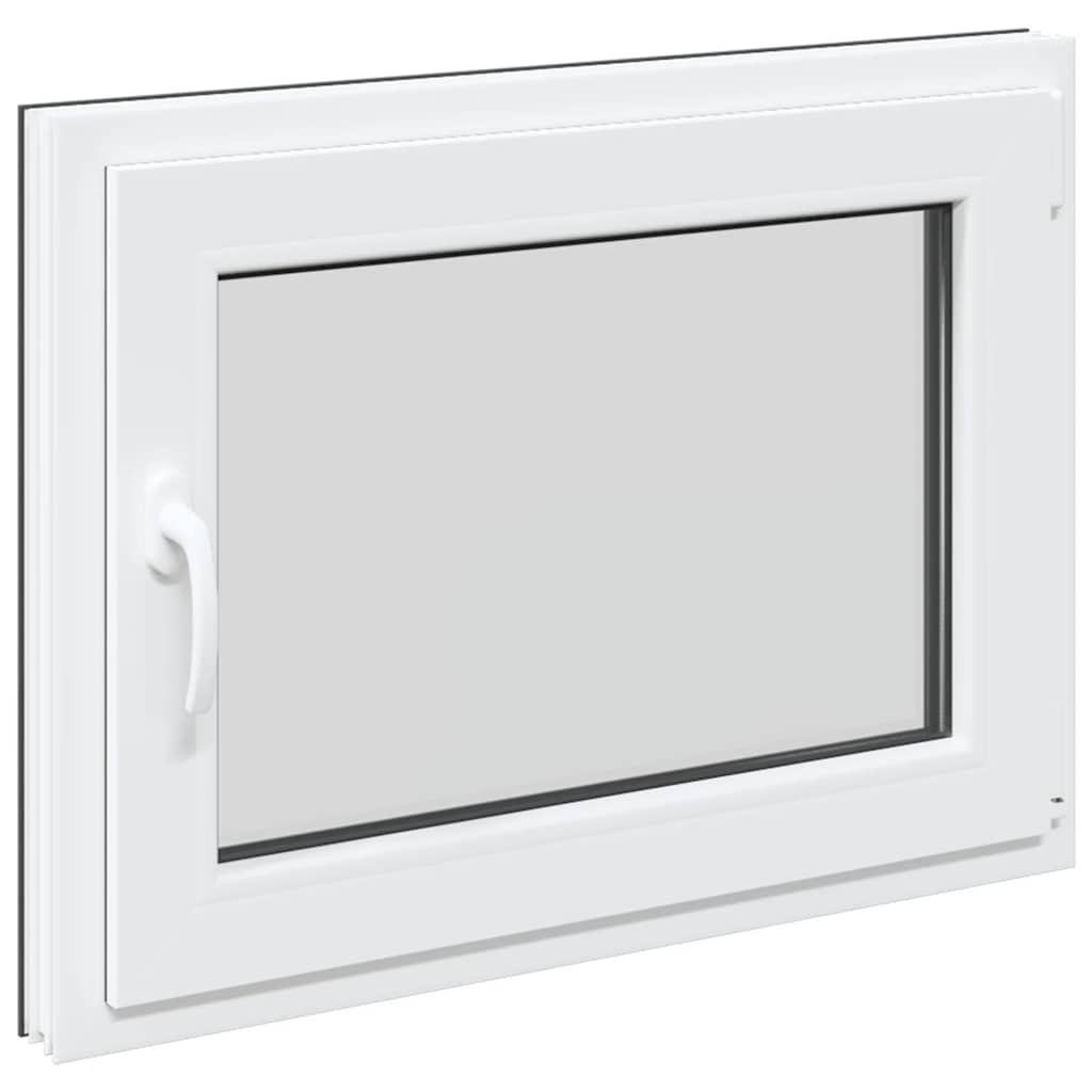 Kellerfenster RISOR 80x50 cm Drehkipp DIN Rechts Anthrazit
