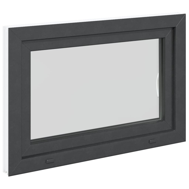 Kellerfenster RISOR 90x60 cm Dreh Kipp DIN Rechts Anthrazit