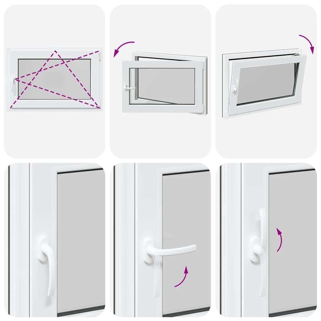 Kellerfenster RISOR 90x70 cm Drehkipp DIN Rechts Anthrazit