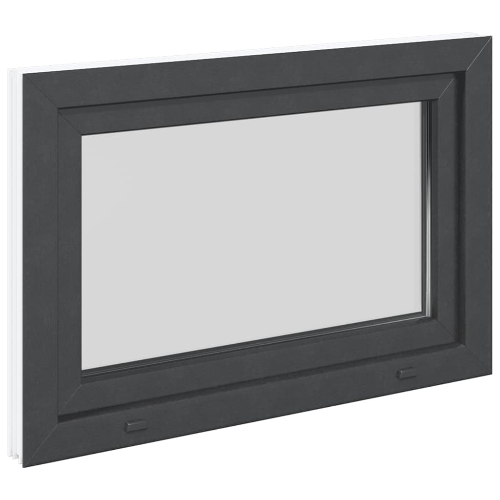 Kellerfenster RISOR 90x70 cm Drehkipp DIN Links Anthrazit