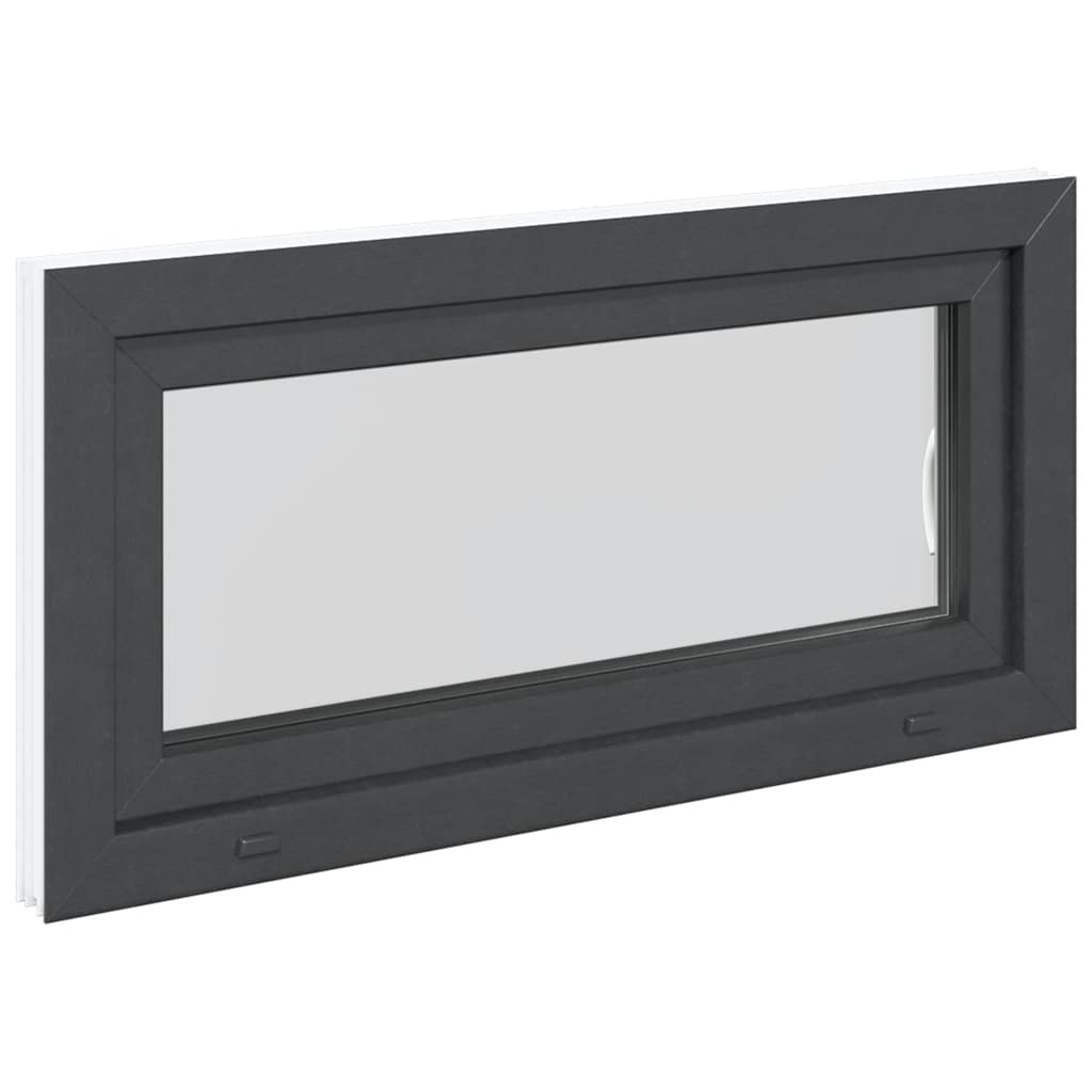 Kellerfenster RISOR 100x50 cm Drehkipp DIN Rechts Anthrazit
