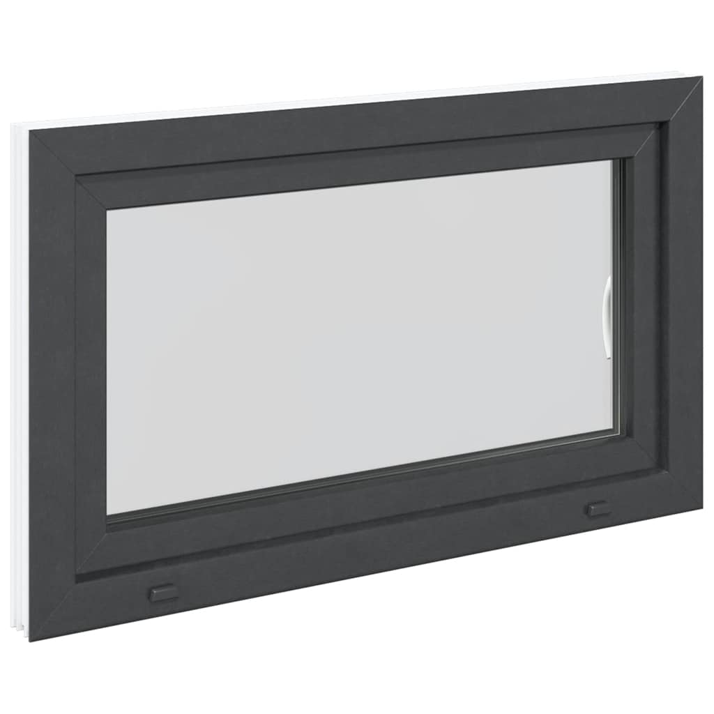 Kellerfenster RISOR 100x60 cm Drehkipp DIN Rechts Anthrazit