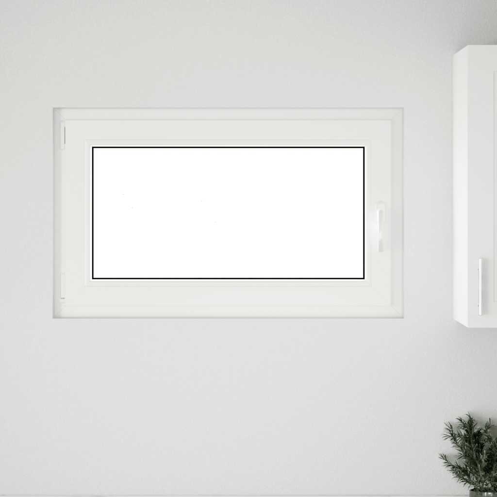 Kellerfenster RISOR 100x60 cm Drehkipp DIN Links Anthrazit