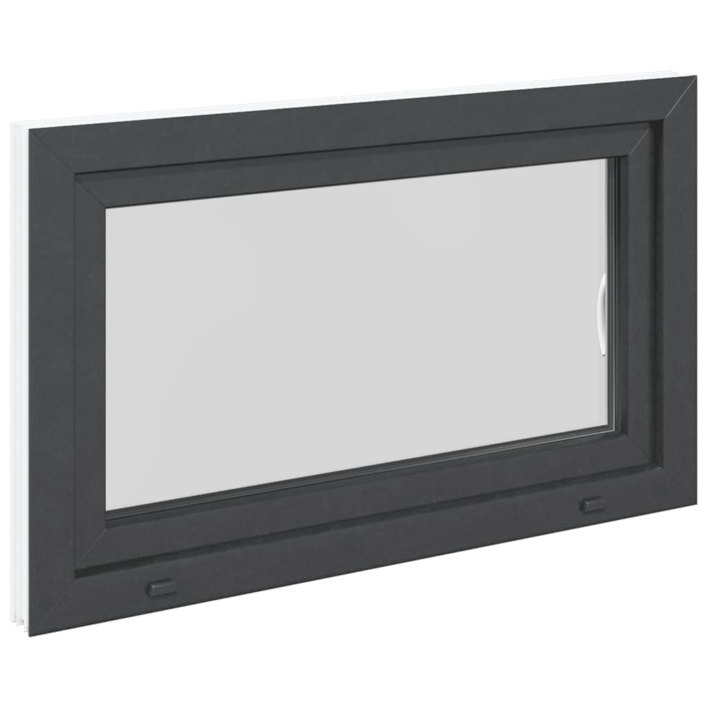 Kellerfenster RISOR 100x70 cm Drehkipp DIN Rechts Anthrazit