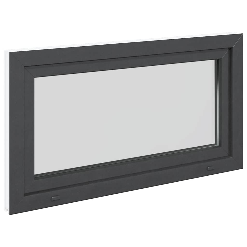 Kellerfenster RISOR 110x70 cm Drehkipp DIN Links Anthrazit