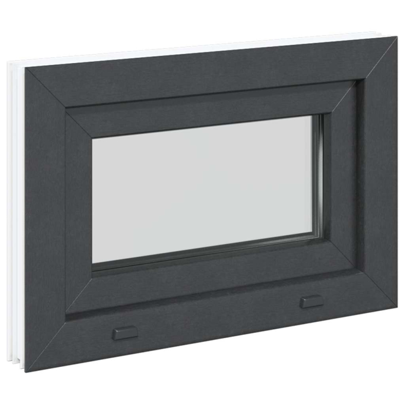 Kellerfenster RISOR 60x40 cm Kipp 2-fach Verglasung Anthrazit