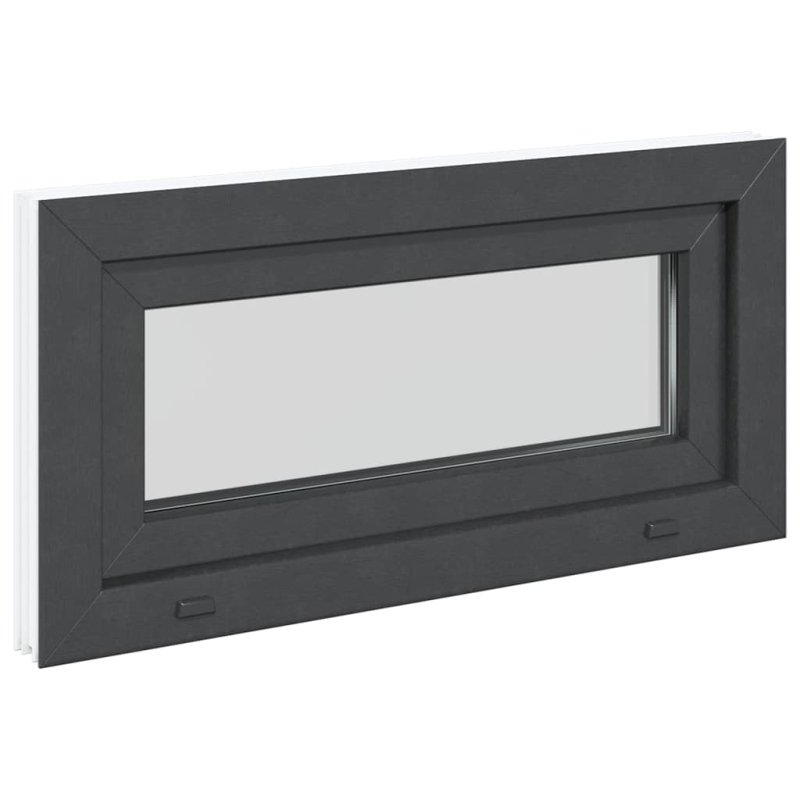 Kellerfenster RISOR 80x40 cm Kipp 2-fach Verglasung Anthrazit