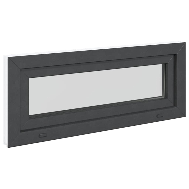 Kellerfenster RISOR 100x40 cm Kipp 2-fach Verglasung Anthrazit