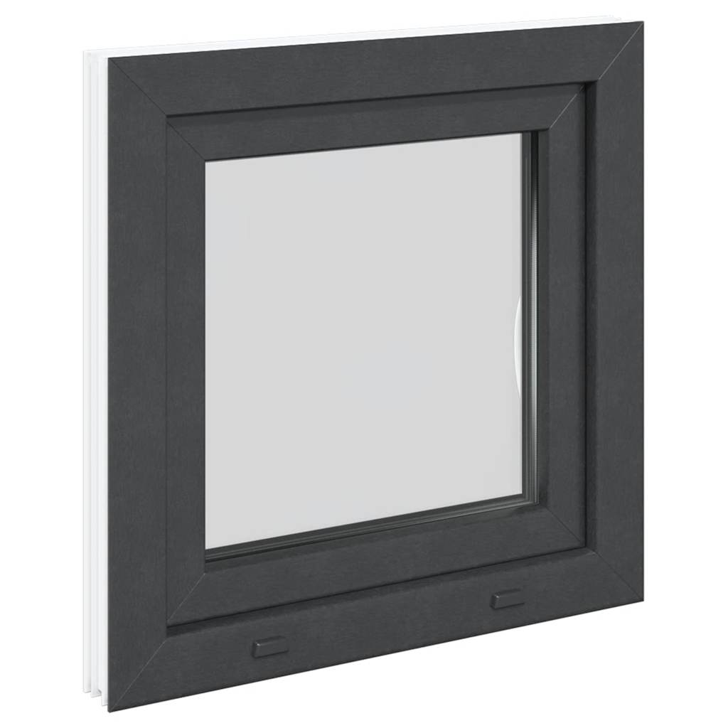 Kellerfenster RISOR 50x50 cm Drehkipp DIN Rechts Anthrazit