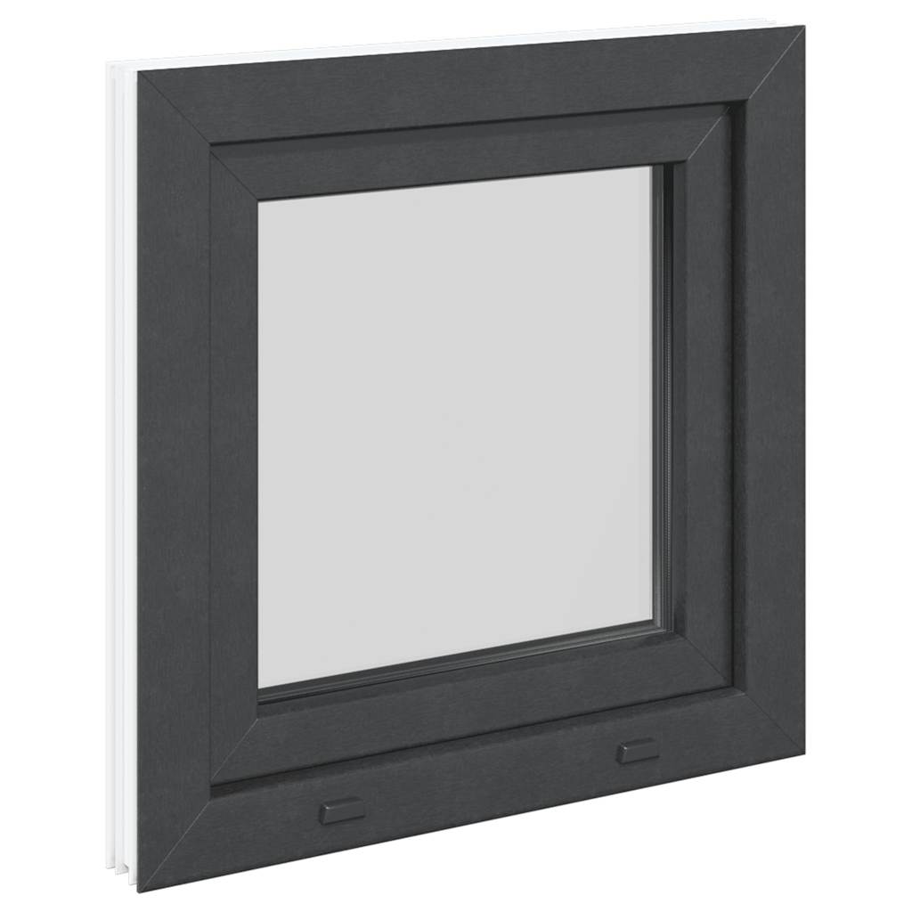 Kellerfenster RISOR 50x50 cm Drehkipp DIN Links Anthrazit