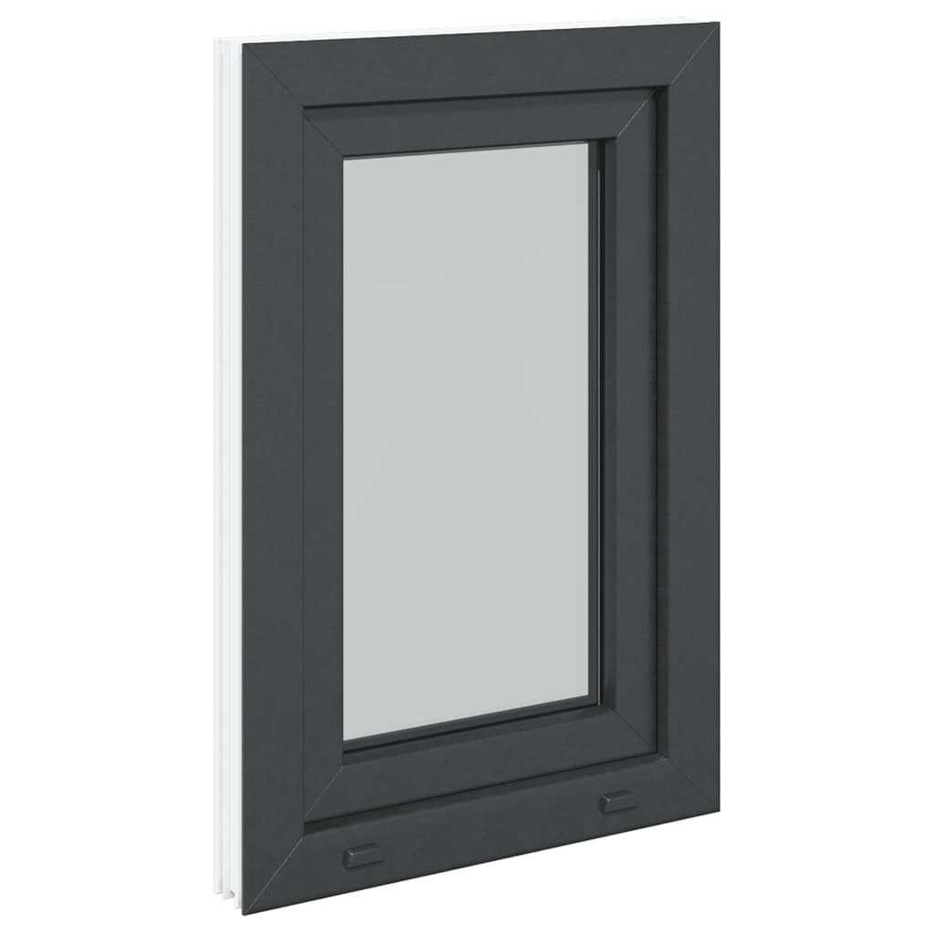 Kellerfenster RISOR 50x75 cm Drehkipp DIN Links Anthrazit