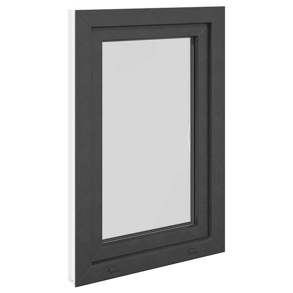 Kellerfenster RISOR 60x80 cm Drehkipp DIN Links Anthrazit
