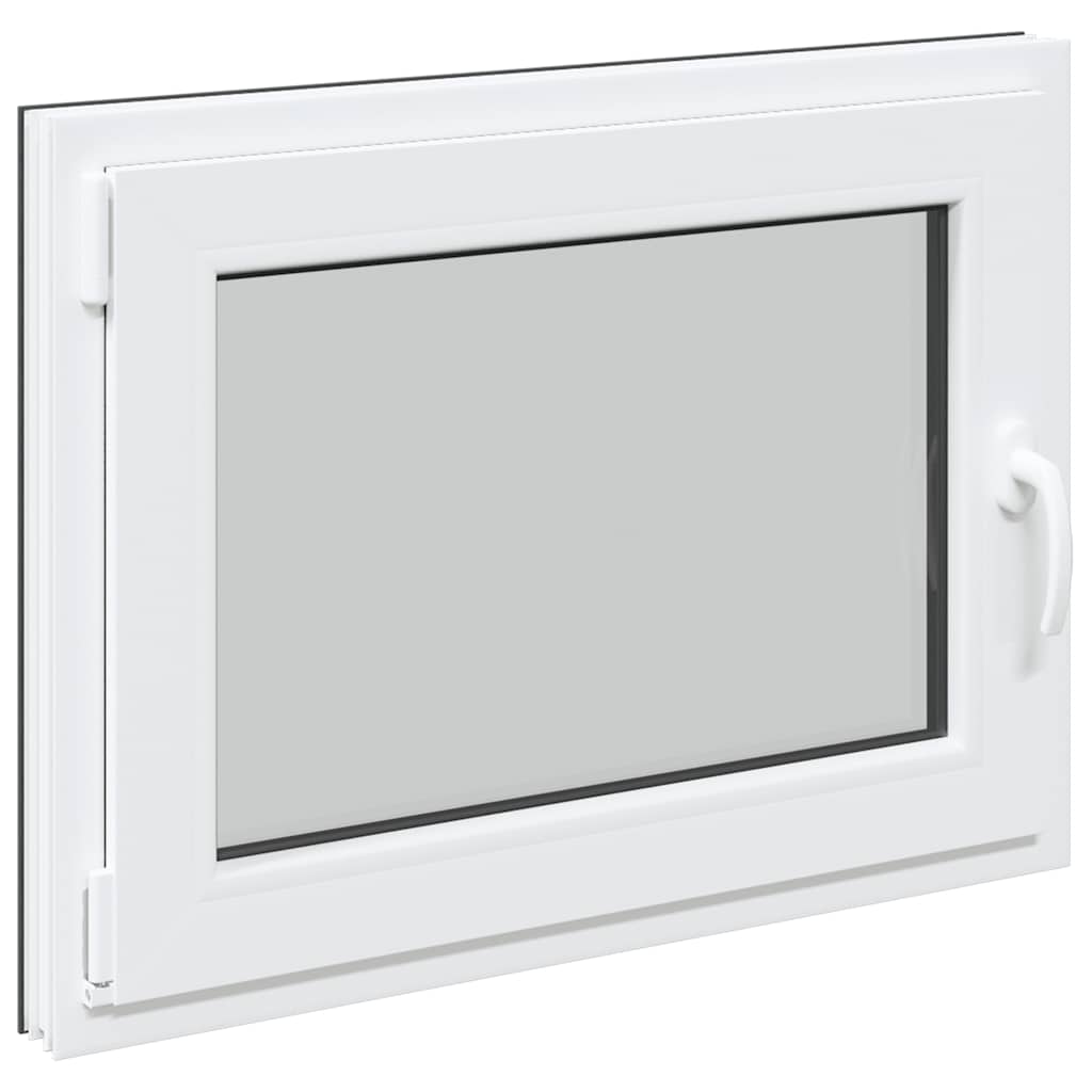 Kellerfenster RISOR 80x50 cm Drehkipp DIN Links Anthrazit