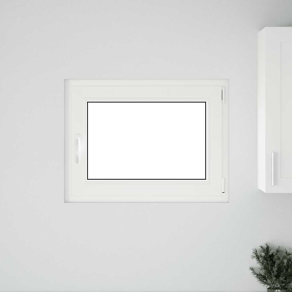 Kellerfenster RISOR 80x60 cm Drehkipp DIN Rechts Anthrazit
