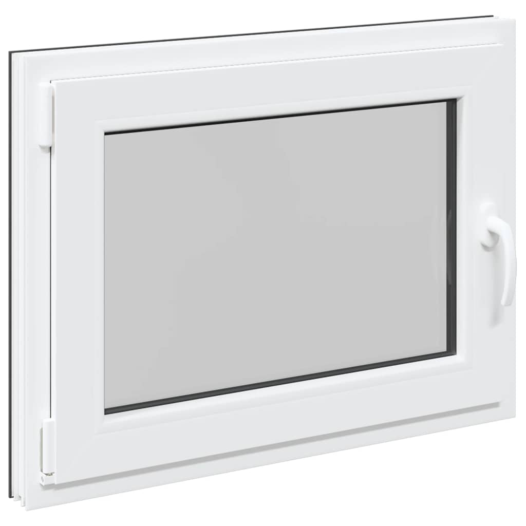 Kellerfenster RISOR 80x60 cm Drehkipp DIN Links Anthrazit