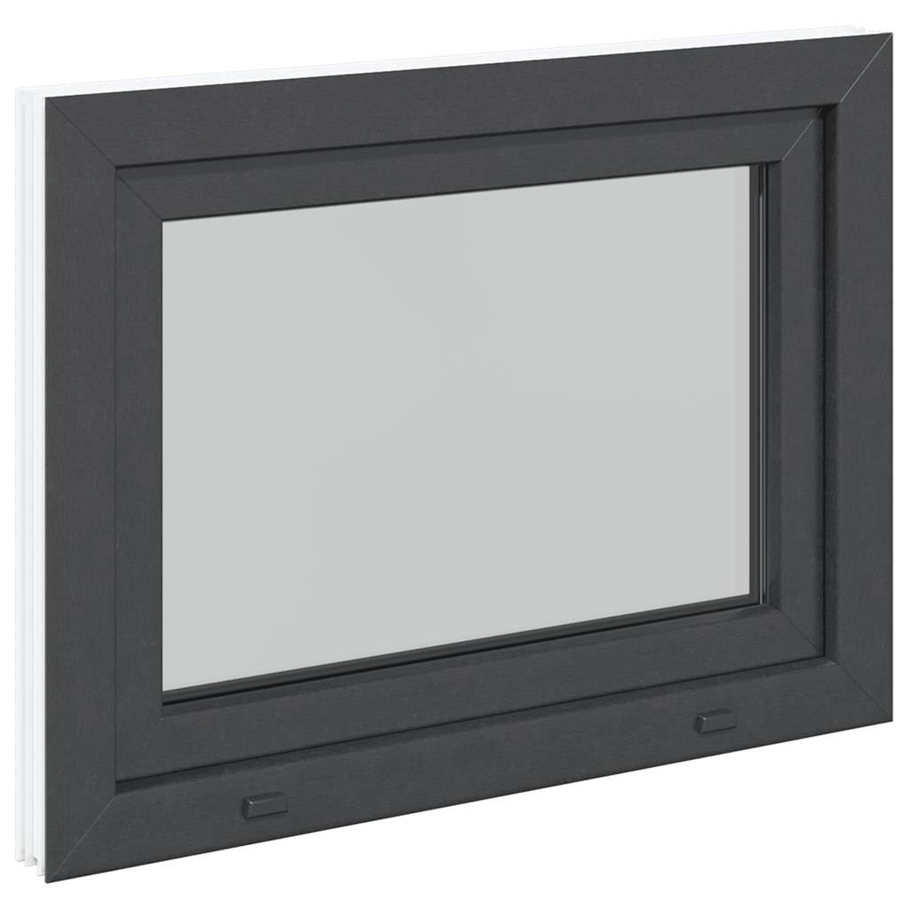 Kellerfenster RISOR 80x70 cm Drehkipp DIN Rechts Anthrazit
