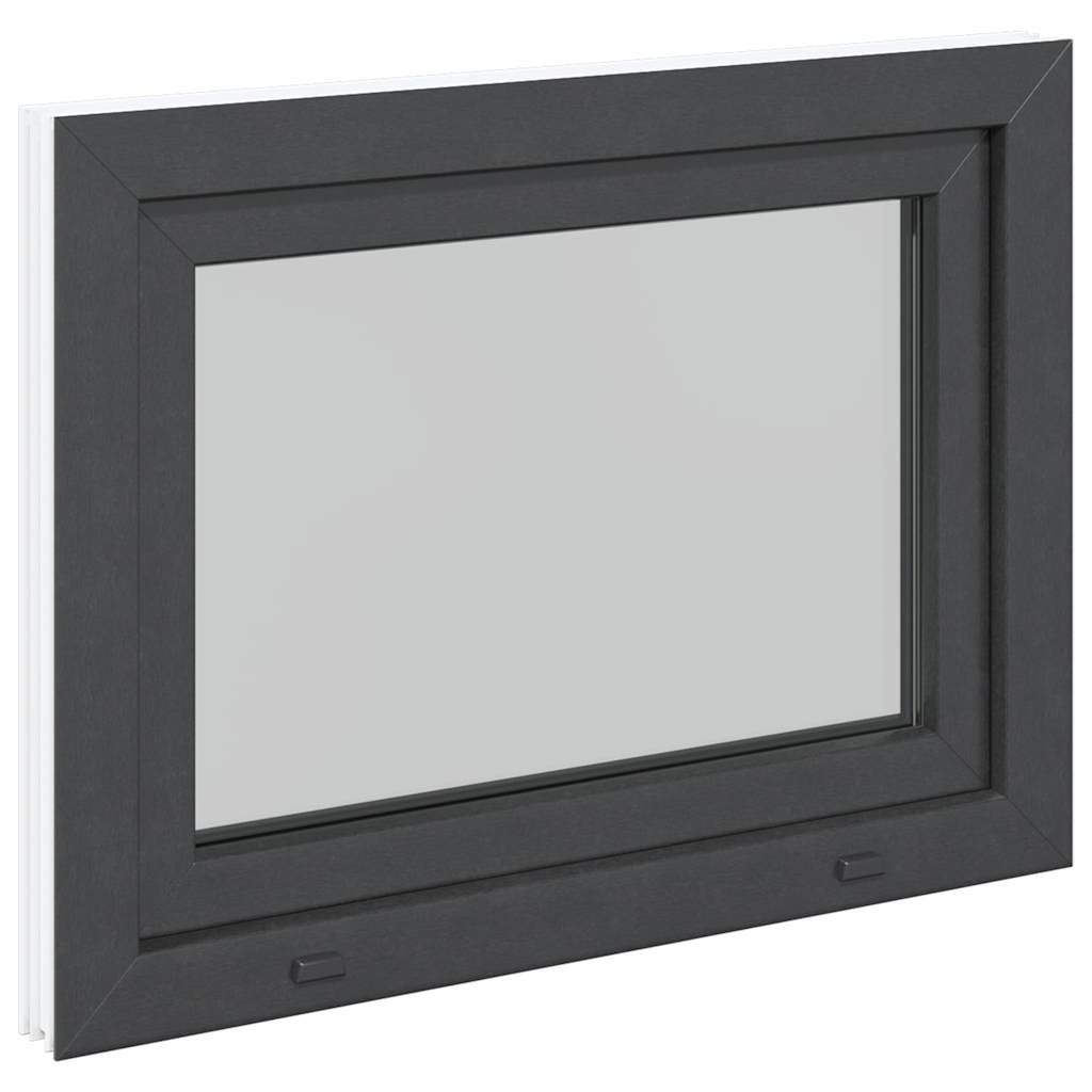 Kellerfenster RISOR 80x70 cm Drehkipp DIN Links Anthrazit