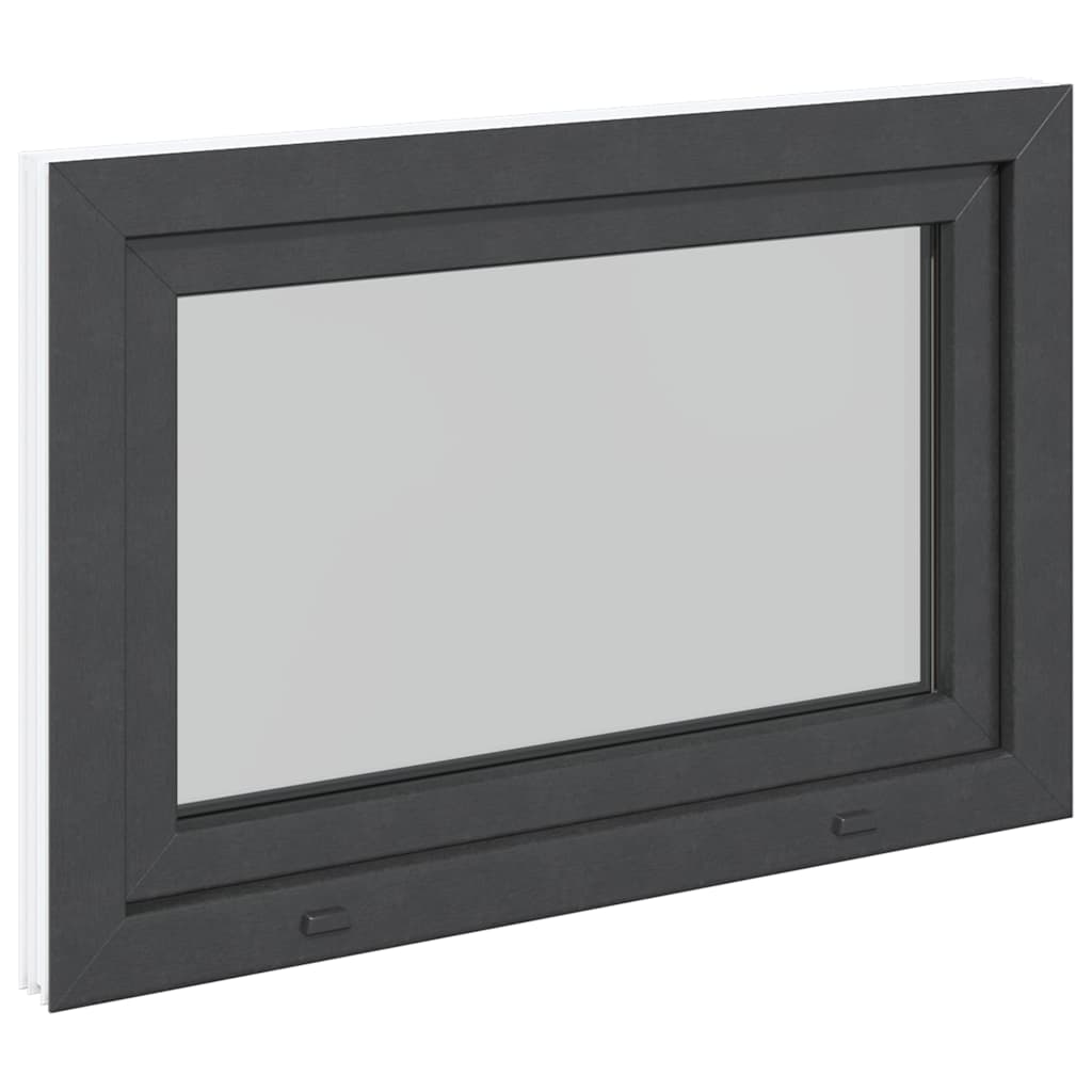 Kellerfenster RISOR 90x60 cm Drehkipp DIN Rechts Anthrazit