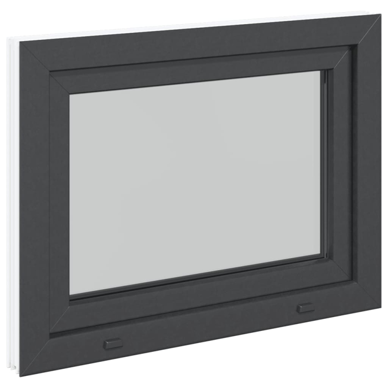 Kellerfenster RISOR 90x60 cm Dreh Kipp DIN Links Anthrazit