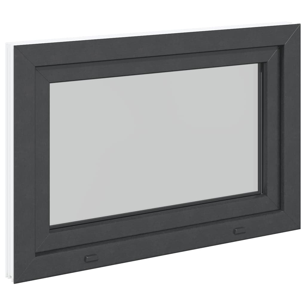 Kellerfenster RISOR 90x70 cm Drehkipp DIN Rechts Anthrazit
