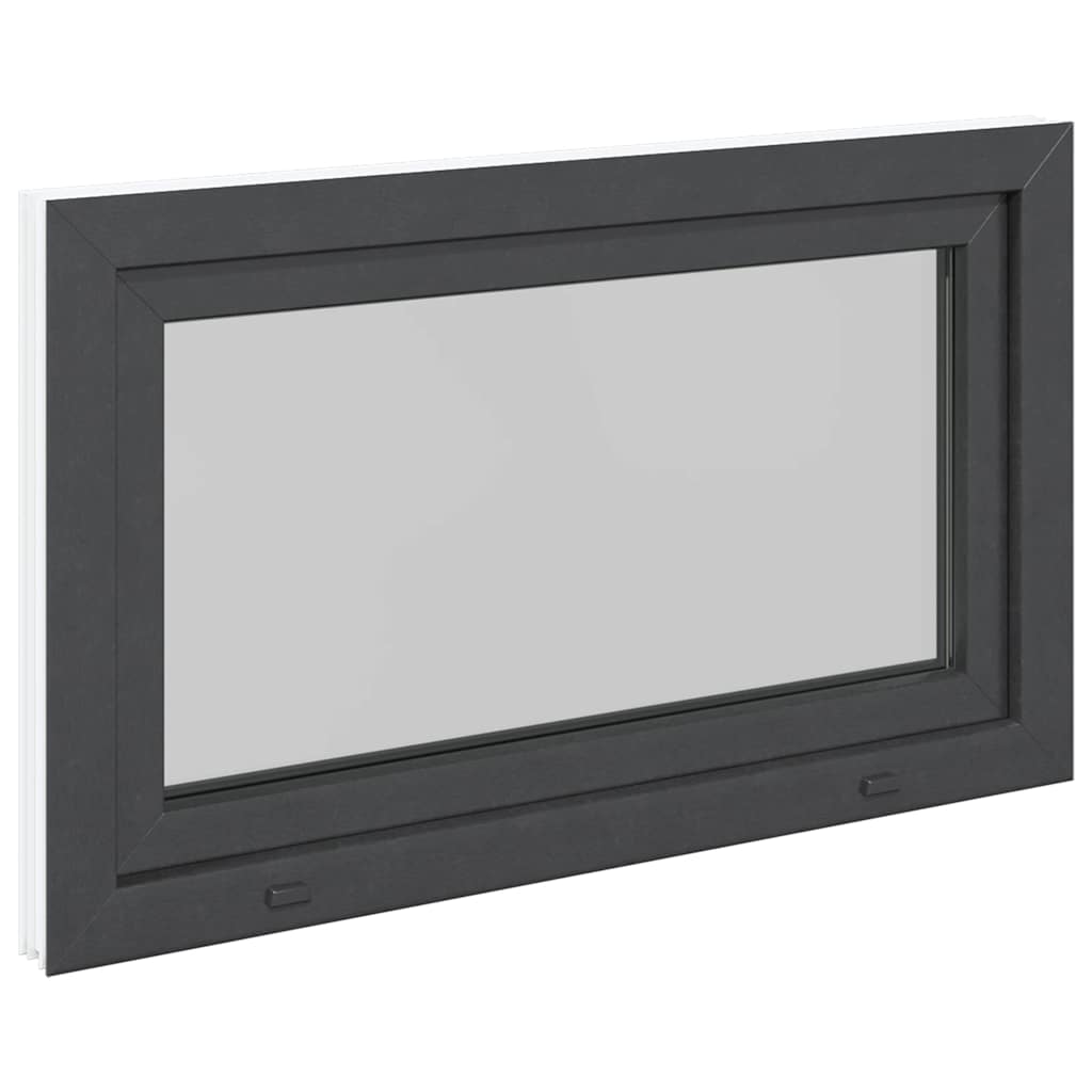 Kellerfenster RISOR 100x60 cm Drehkipp DIN Links Anthrazit