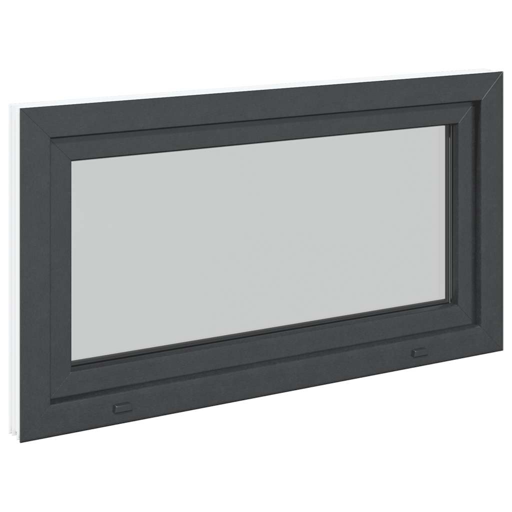 Kellerfenster RISOR 110x50 cm Drehkipp DIN Links Anthrazit