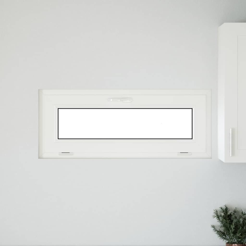 Kellerfenster RISOR 100x40 cm Kipp 3-fach Verglasung Anthrazit
