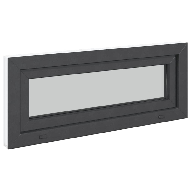 Kellerfenster RISOR 100x40 cm Kipp 3-fach Verglasung Anthrazit