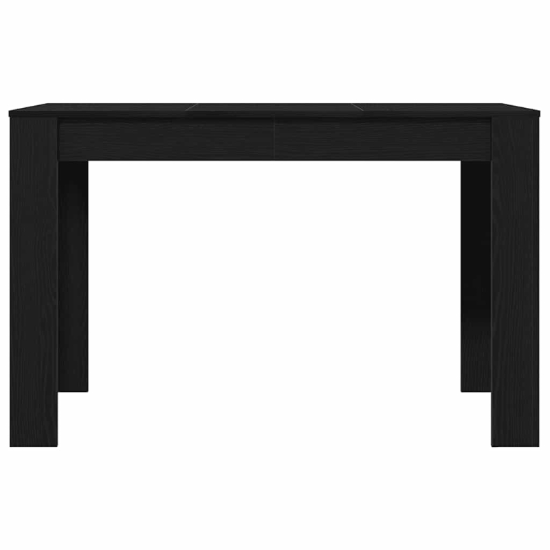 Esstisch Schwarz Eichen-Optik 120x60x76 cm Holzwerkstoff
