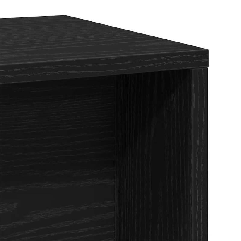 Couchtische 2 Stk. Schwarz Eichen-Optik Holzwerkstoff