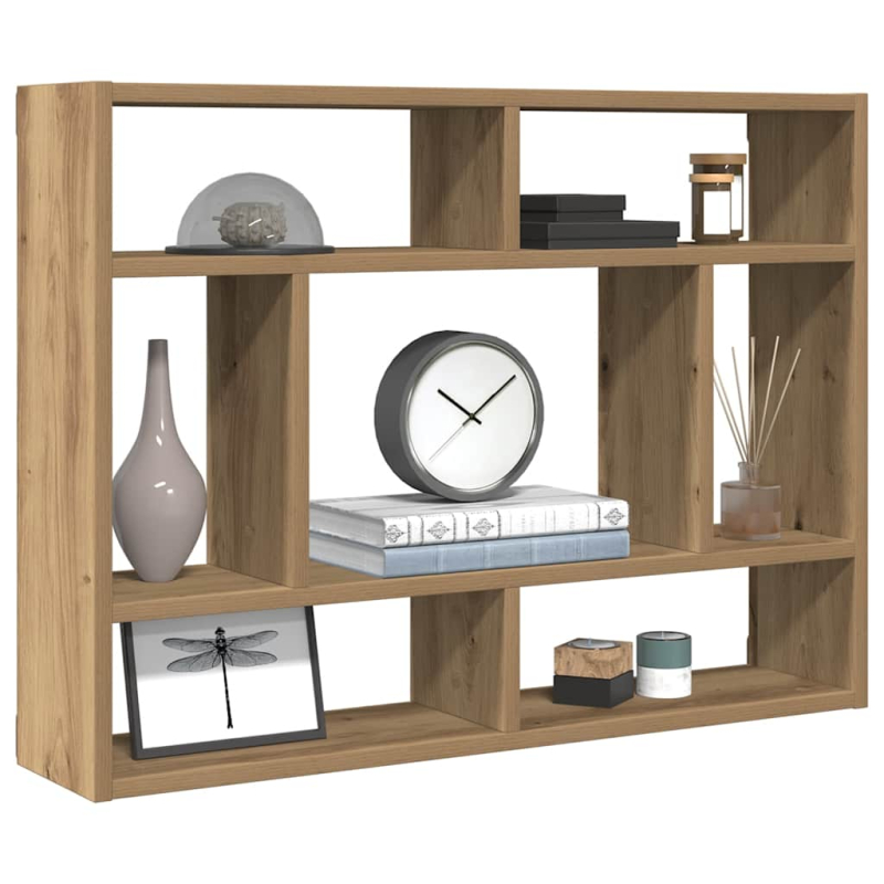 Wandregal Artisan-Eiche 75x16x55 cm Holzwerkstoff