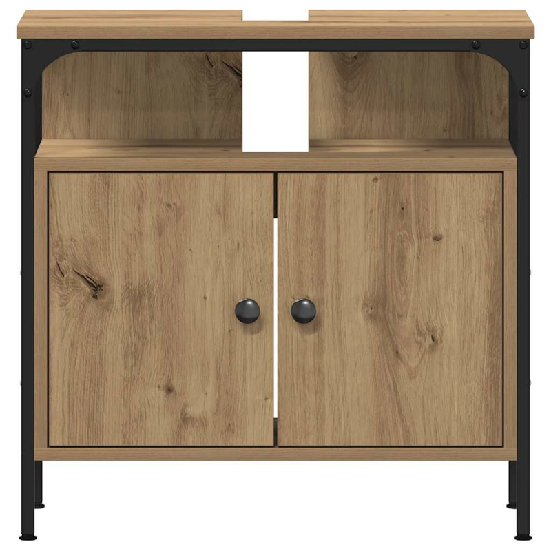 Waschbeckenunterschrank Artisan-Eiche 60x30x60 cm Holzwerkstoff