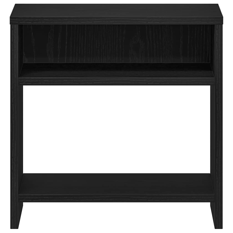 Nachttische 2Stk. Schwarz Eichen-Optik 40x30x40cm Holzwerkstoff
