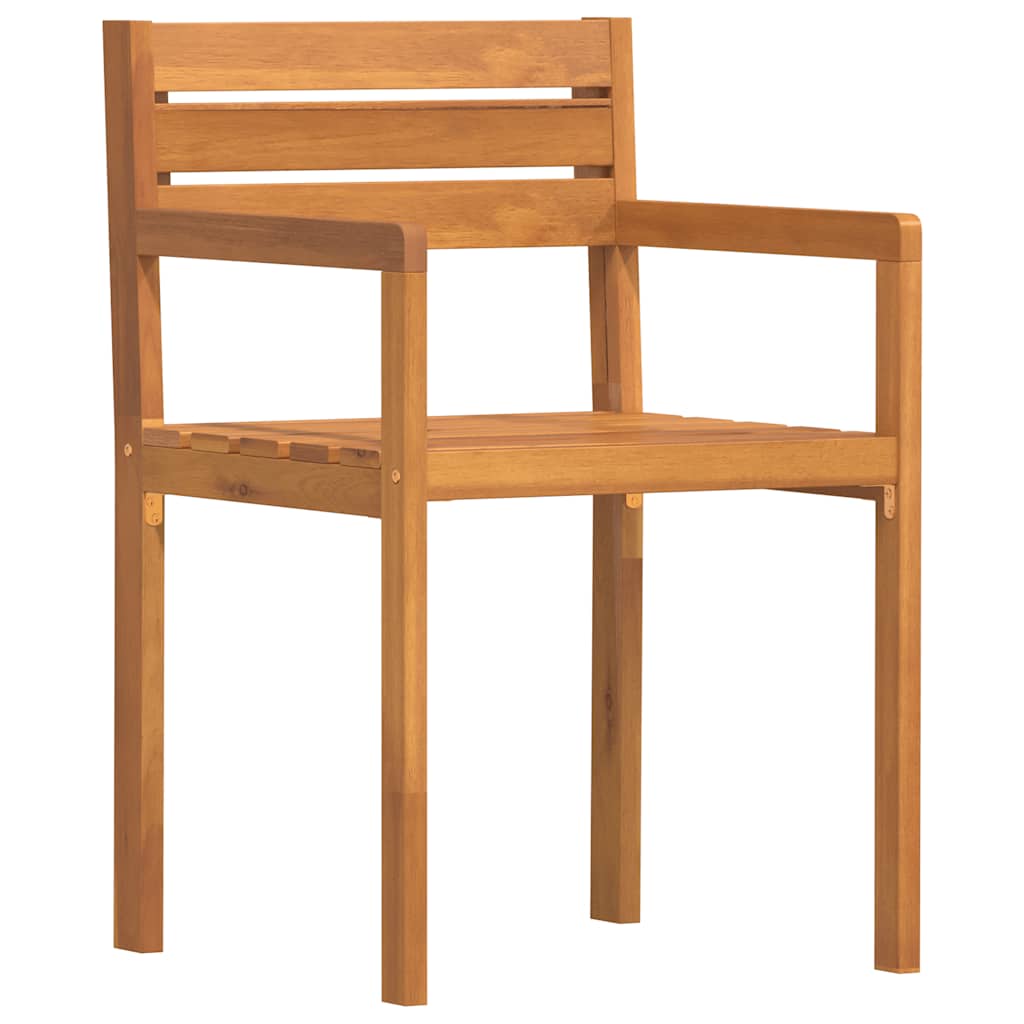 Gartenstühle 4 Stk. 50x53x80 cm Massivholz Akazie