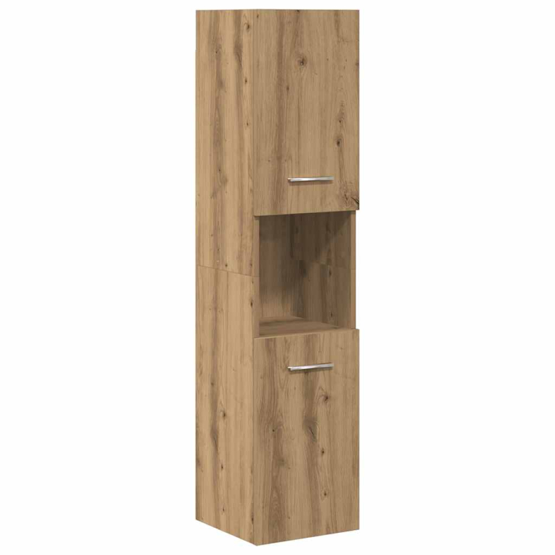 4-tlg. Badmöbel-Set Artisan-Eiche Holzwerkstoff