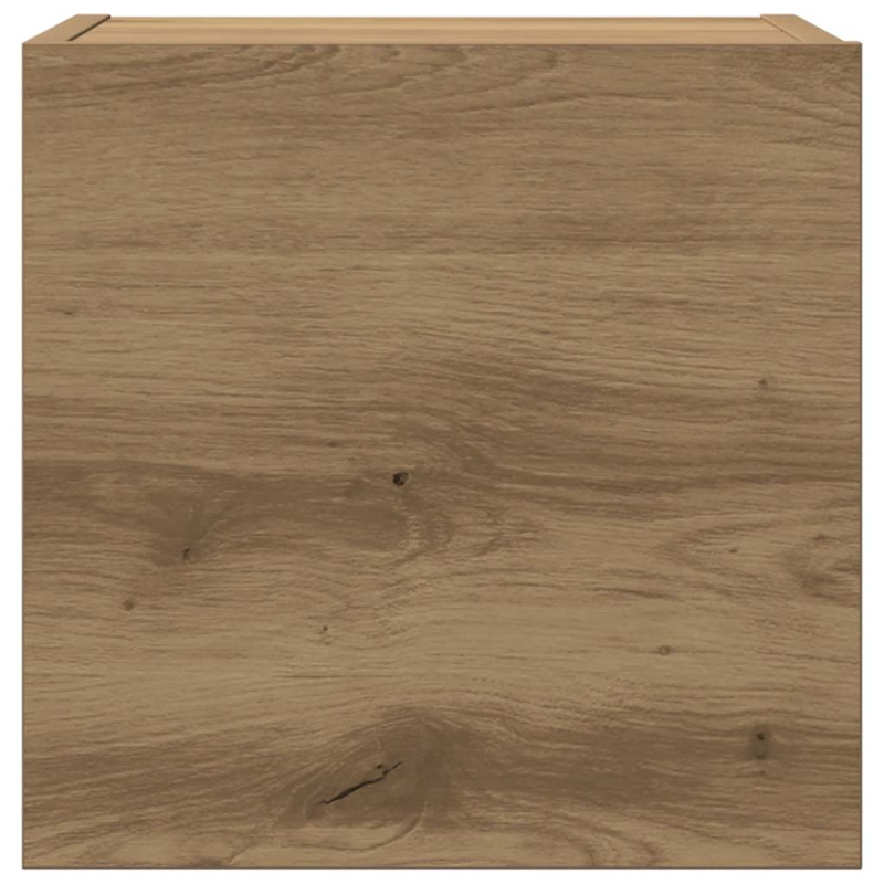 8-tlg. TV-Schrank-Set Wandmontage Artisan-Eiche Holzwerkstoff