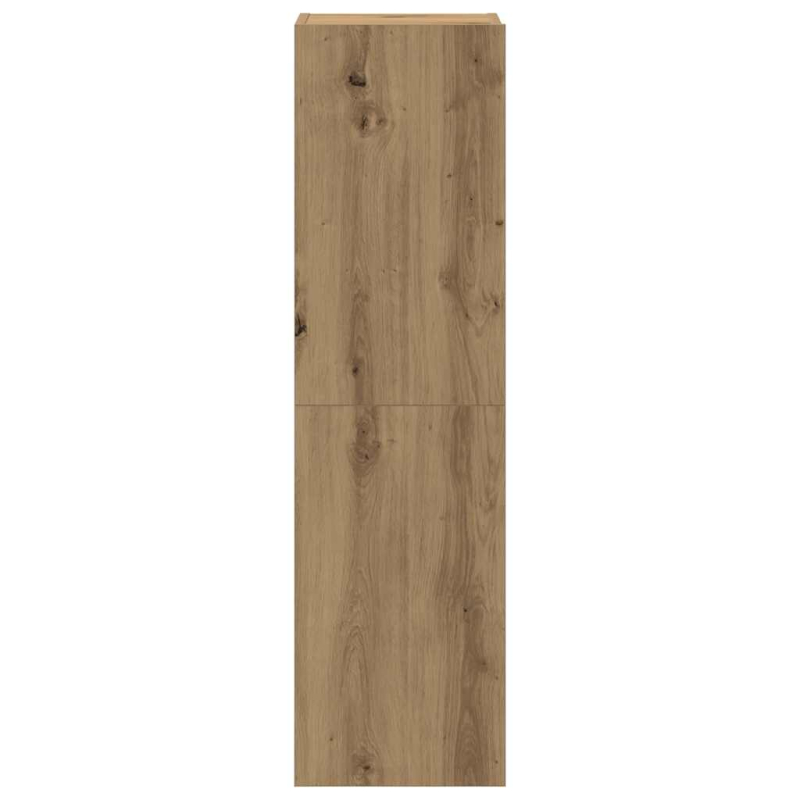 8-tlg. TV-Schrank-Set Wandmontage Artisan-Eiche Holzwerkstoff