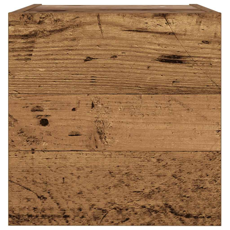 TV-Wandschränke 6 Stk. Altholz-Optik Holzwerkstoff