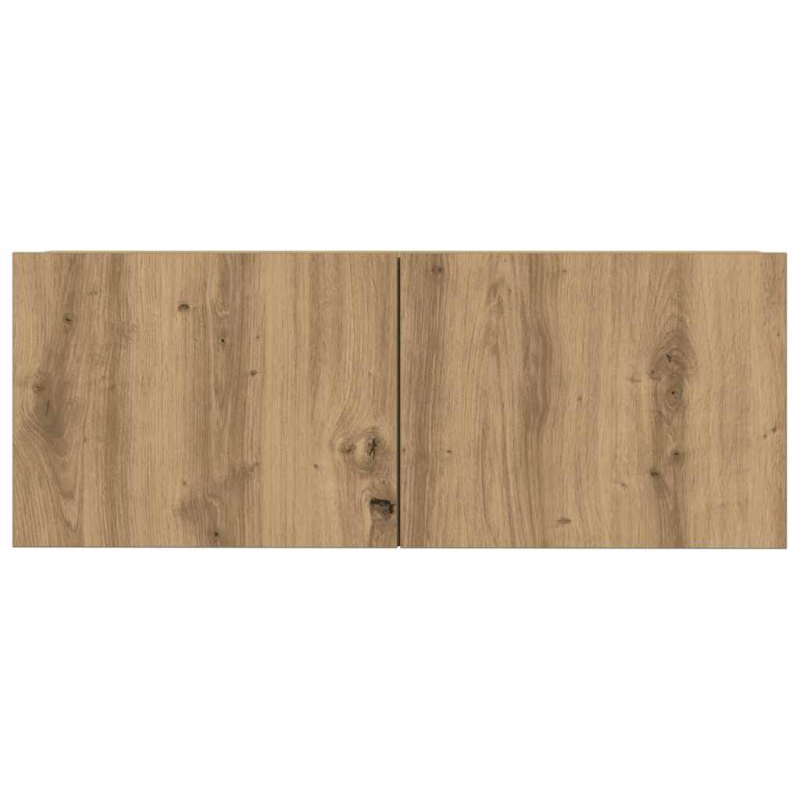 3-tlg. TV-Schrank-Set Wandmontage Artisan-Eiche Holzwerkstoff