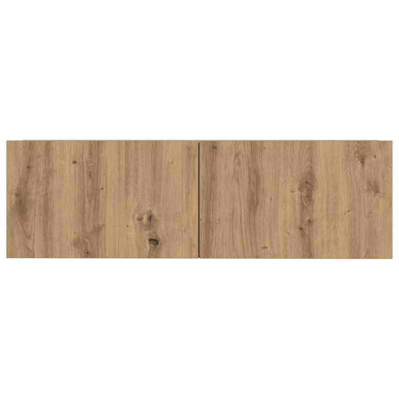 3-tlg. TV-Schrank-Set Wandmontage Artisan-Eiche Holzwerkstoff