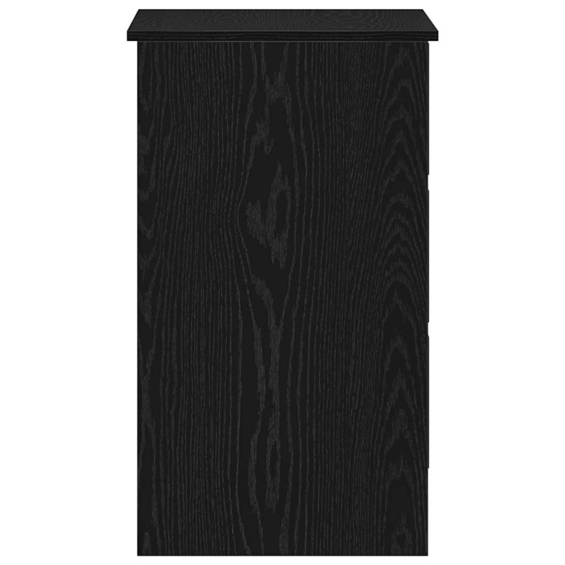 Schreibtisch Schwarz Eichen-Optik 90x45x76 cm Holzwerkstoff