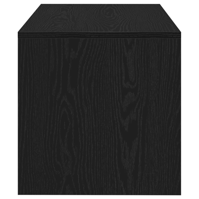 TV-Schrank Schwarz Eichen-Optik 60x40x40 cm Holzwerkstoff