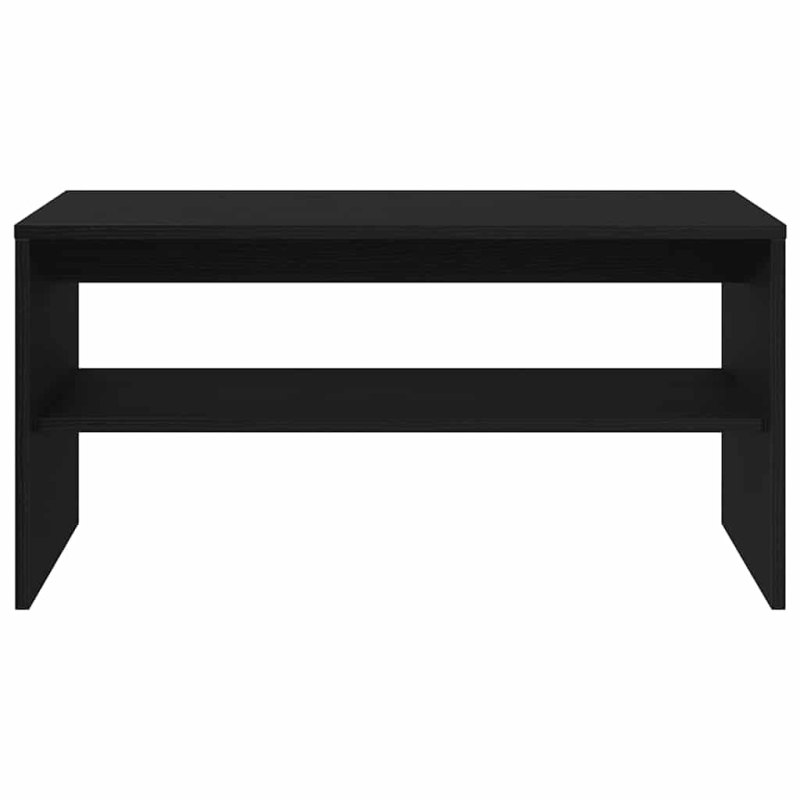 TV-Schrank Schwarz Eiche-Optik 80x40x40 cm Holzwerkstoff