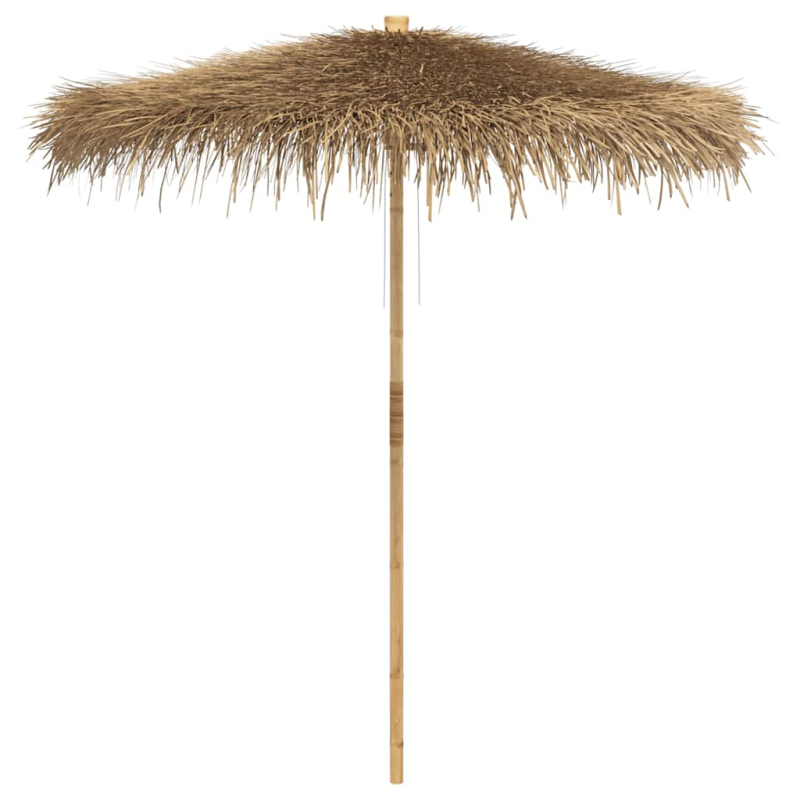 Tiki-Schirm mit Bananenblatt-Dach 240 cm Bambus