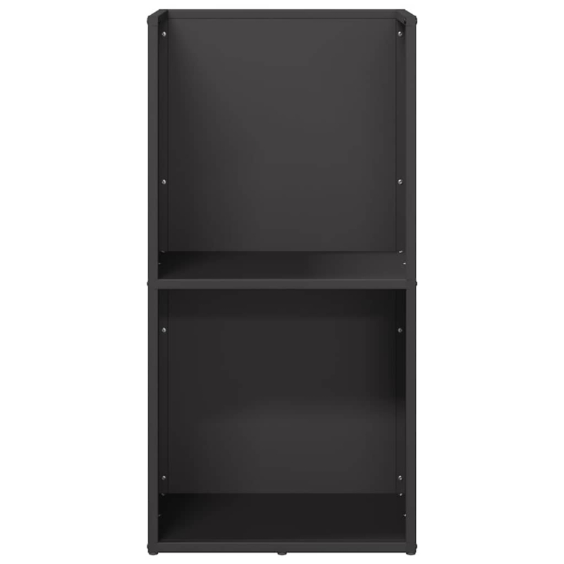 Brennholzregal Schwarz 40x30x80 cm Kaltgewalzter Stahl