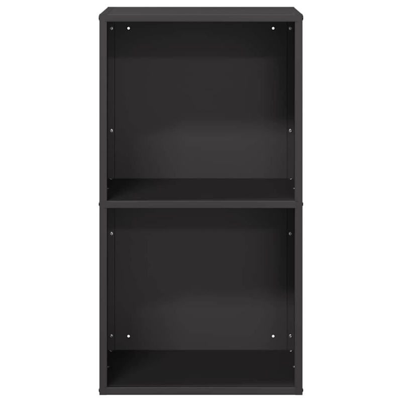 Brennholzregal Schwarz 40x30x75 cm Kaltgewalzter Stahl